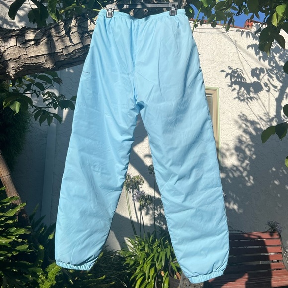 PANGAIA FLWRDWN™ Track Pants Light Blue | Medium | Insulated Thermal Sweatpants - Picture 5 of 15